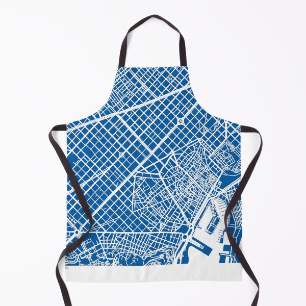 Item preview, Barcelona, Spain Map Art designed and sold by CartoCreative.