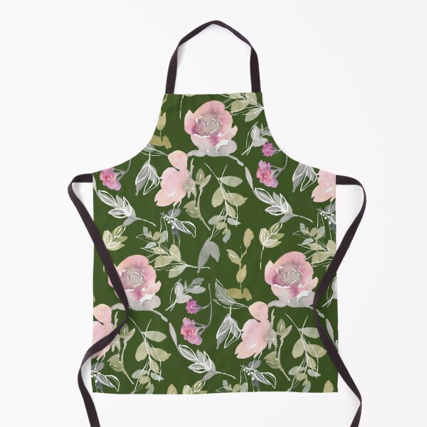 Item preview, Pink Roses Green Leaves designed and sold by Bliss Find And Design.