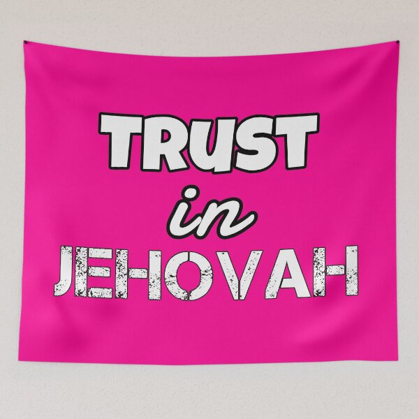 Item preview, Trust In Jehovah designed and sold by Feline Rockstars.