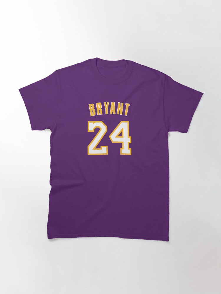 purple kobe bryant t shirt