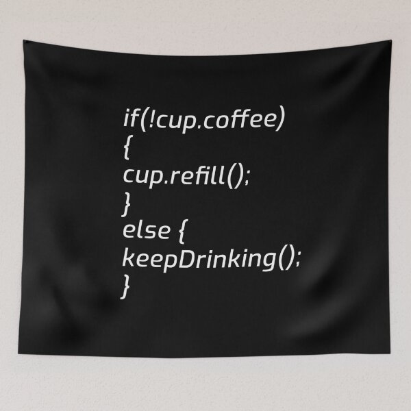 Item preview, Computer Programmer Coders Software Engineers Coffee Lovers Funny Gift designed and sold by TastefulTees.