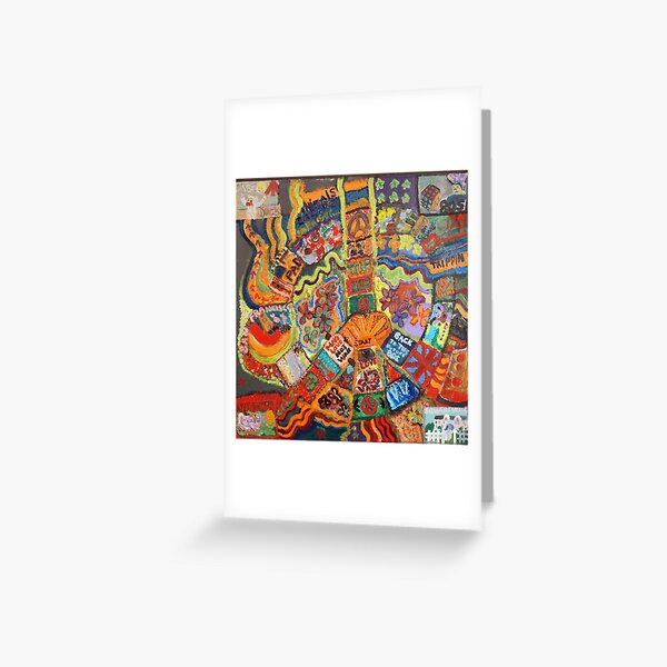 Groovy 60s Peace Greeting Card