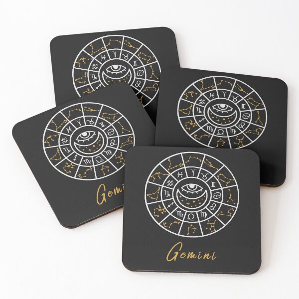 Item preview, Star Chart GEMINI Zodiac Horoscope Sign designed and sold by bohobeauti.