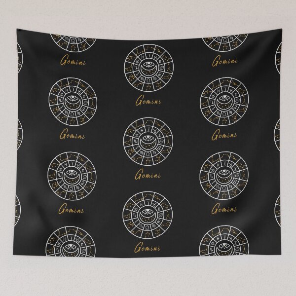 Item preview, Star Chart GEMINI Zodiac Horoscope Sign designed and sold by bohobeauti.