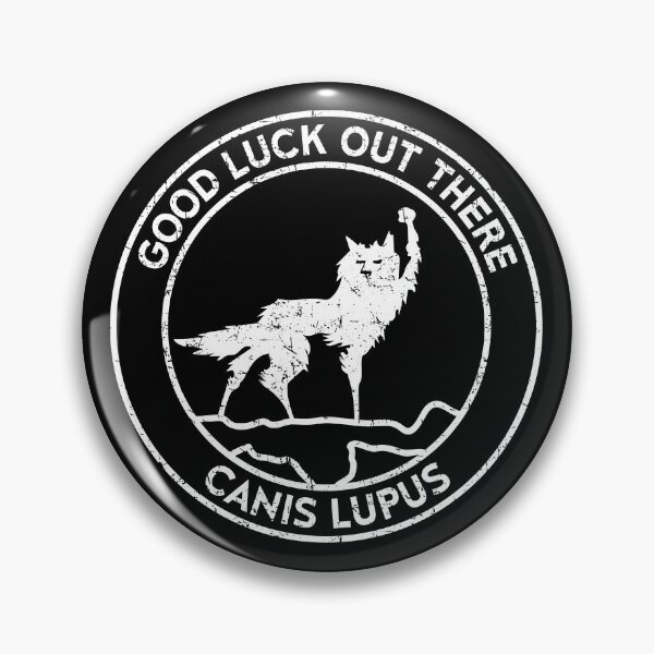 Item preview, Fantastic Mr Fox - Wolf - Canis Lupus - Circle - Distressed designed and sold by IfDesignGroup.
