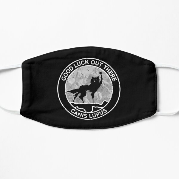 Fantastic Mr Fox - Wolf - Canis Lupus - Fill - Distressed Flat Mask