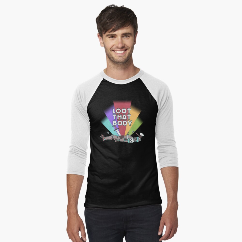 Item preview, Baseball ¾ Sleeve T-Shirt designed and sold by critjuice.