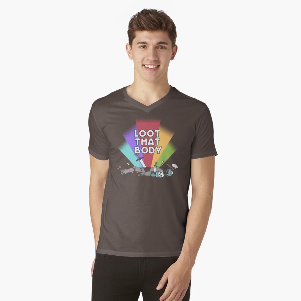 Item preview, V-Neck T-Shirt designed and sold by critjuice.