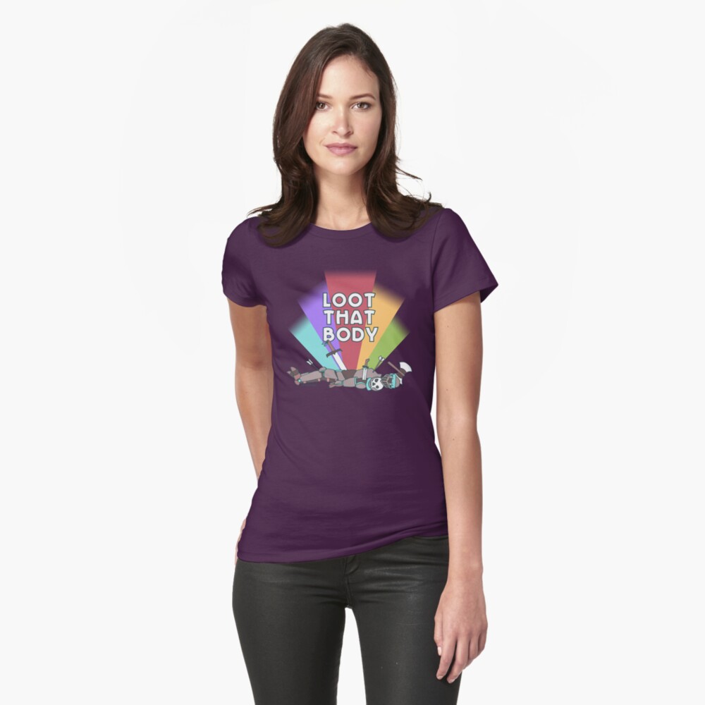 Item preview, Fitted T-Shirt designed and sold by critjuice.
