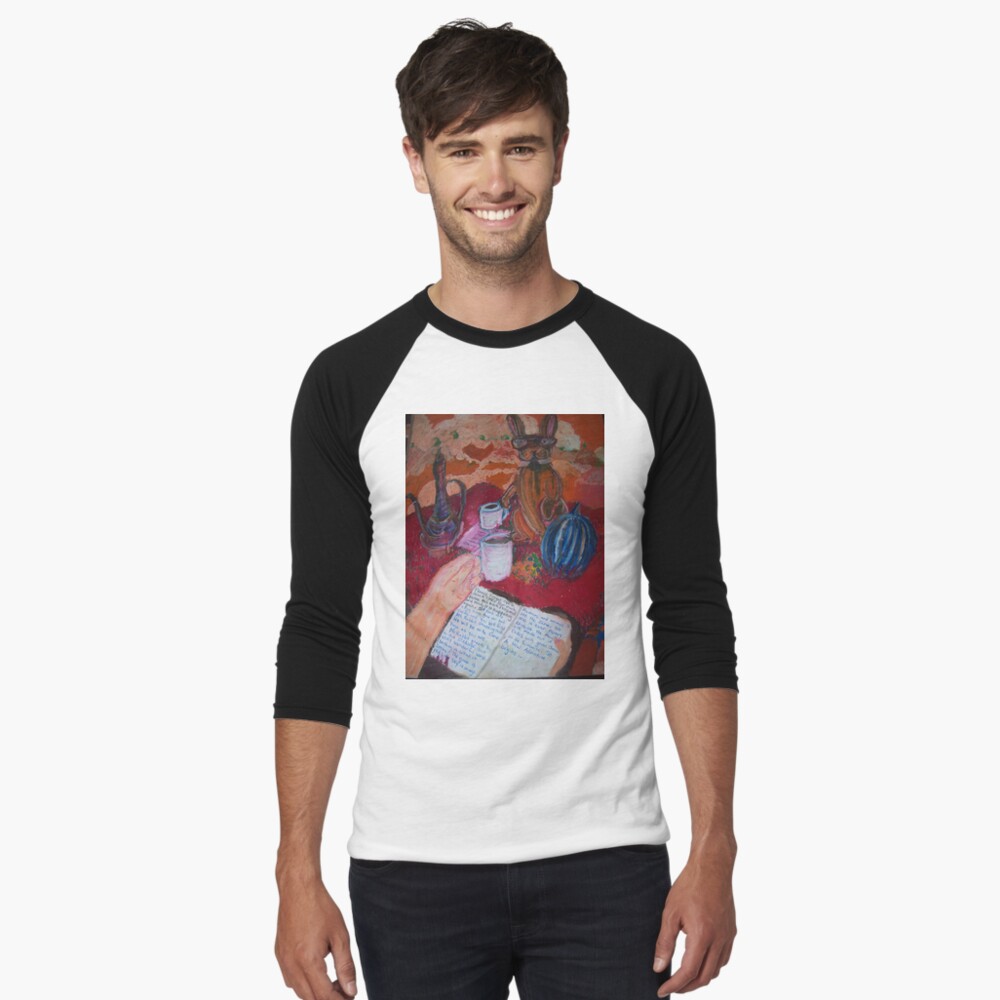 Item preview, Baseball ¾ Sleeve T-Shirt designed and sold by TrickyBeamy28.