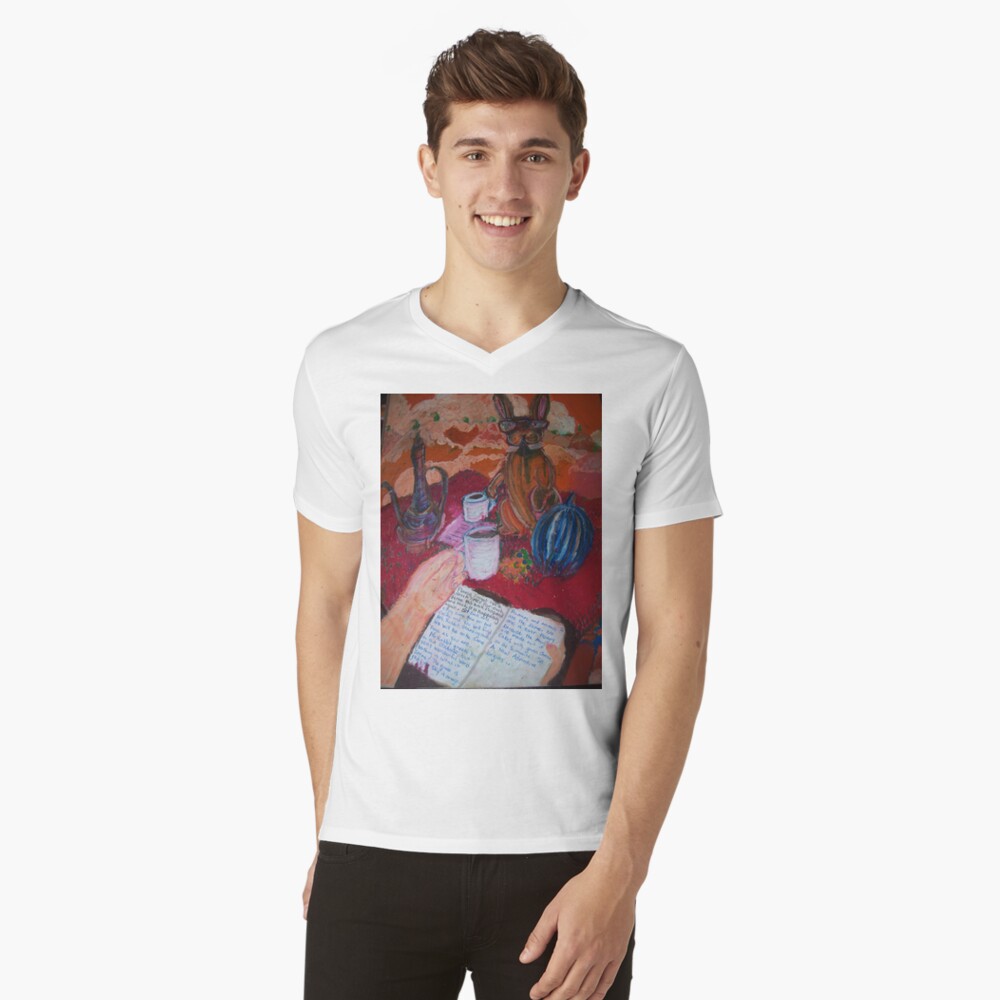 Item preview, V-Neck T-Shirt designed and sold by TrickyBeamy28.