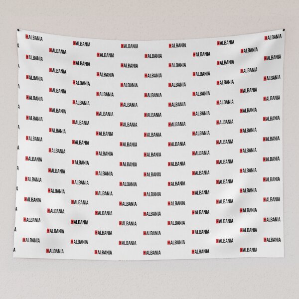 Item preview, Albania Minimal Design collection designed and sold by randomorder.