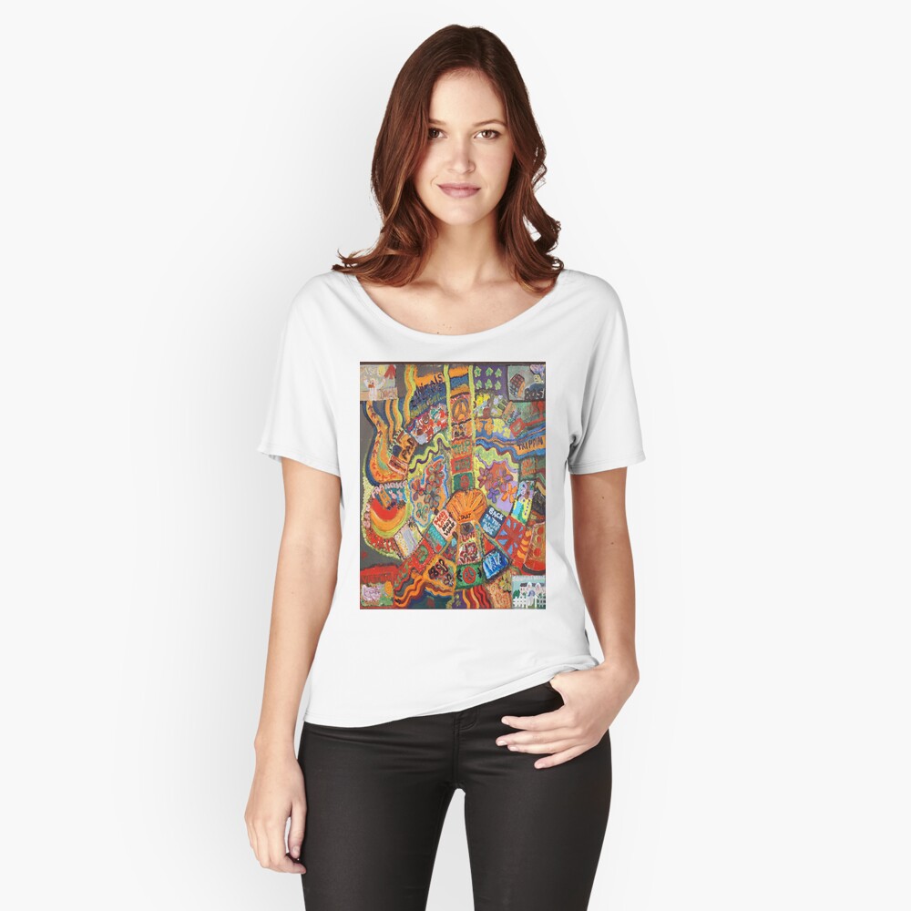 Item preview, Relaxed Fit T-Shirt designed and sold by TrickyBeamy28.