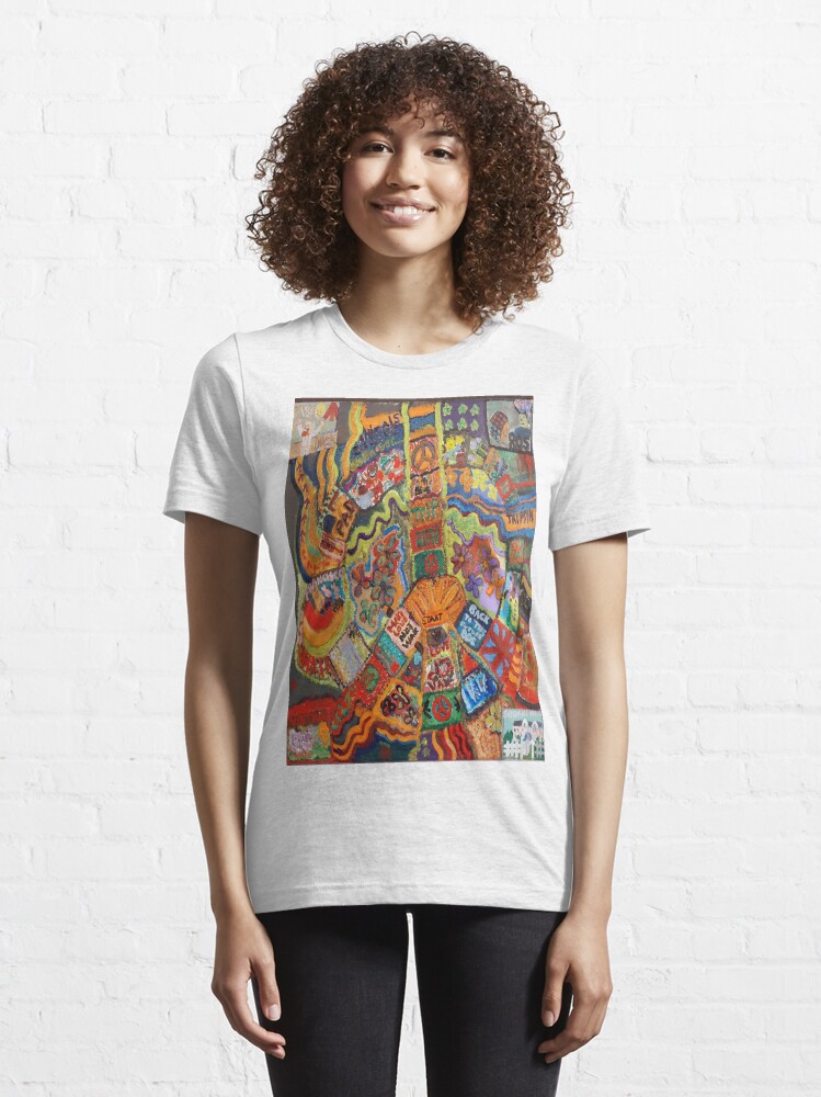 Alternate view of Groovy 60s Peace Essential T-Shirt