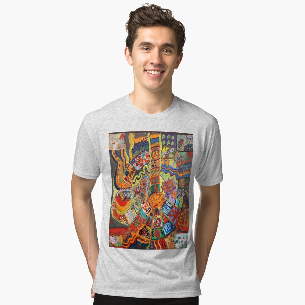 Item preview, Tri-blend T-Shirt designed and sold by TrickyBeamy28.