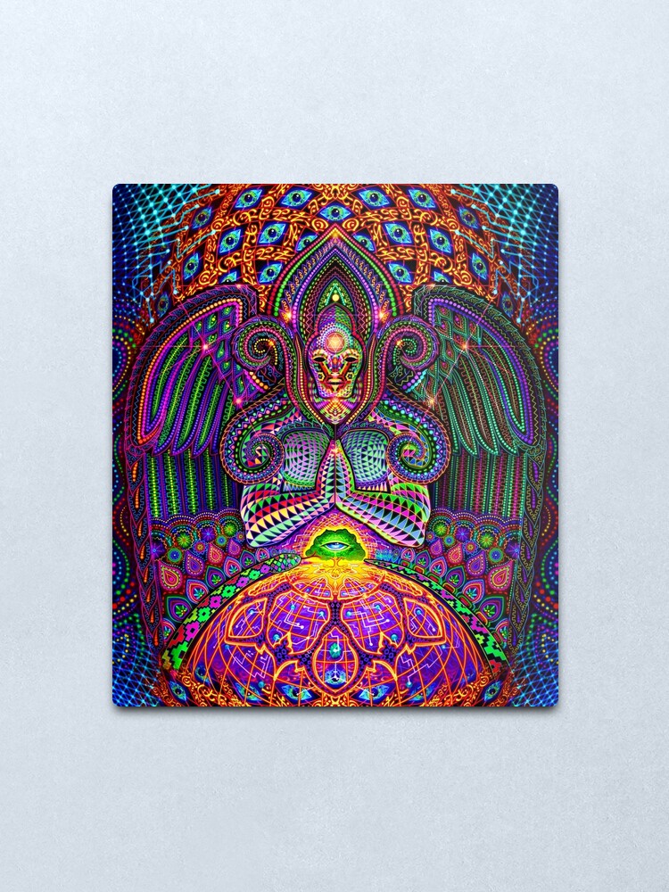 Alternate view of The God Source Metal Print