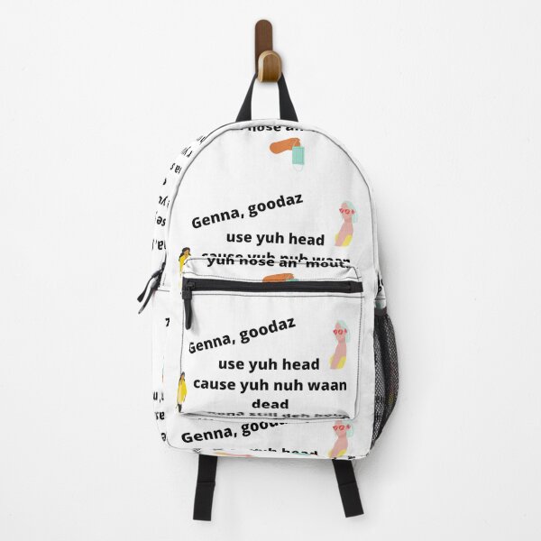 Item preview, Genna goodaz corona warning (black) designed and sold by kindryb.