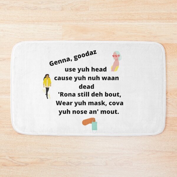Item preview, Genna goodaz corona warning (black) designed and sold by kindryb.