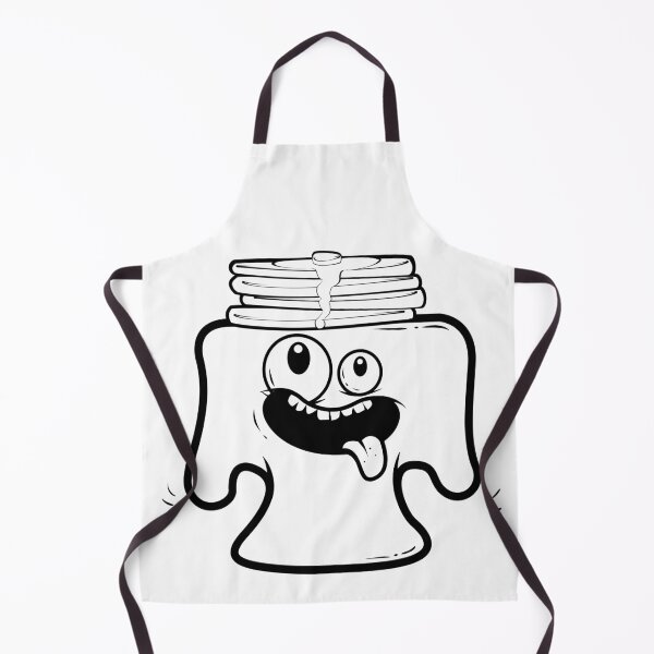 Item preview, Pancake Monster (BW) designed and sold by caj-trixie.