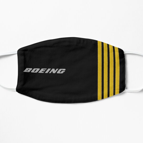Boeing Stripes Flat Mask