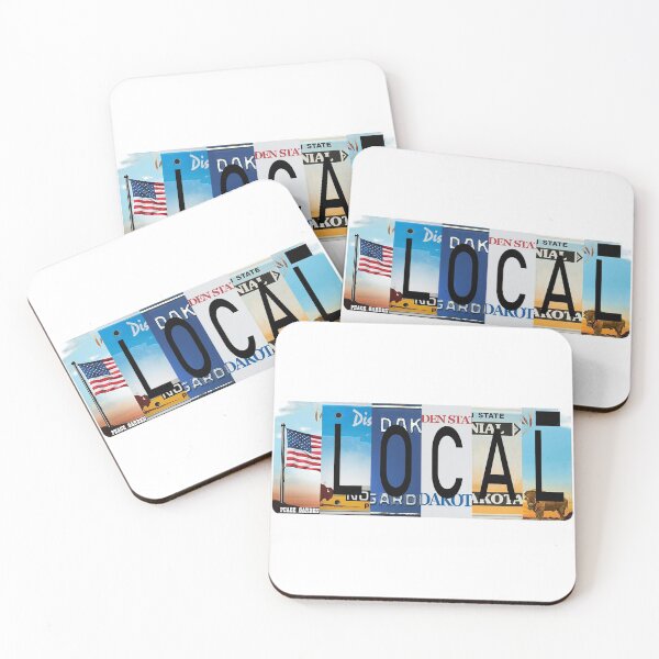 Item preview, North Dakota Local, License Plates designed and sold by stermitkermit.