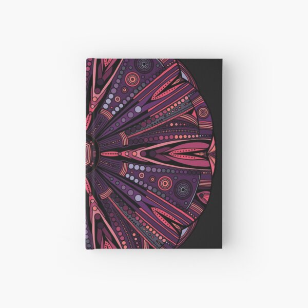 Underwater Urchin Mandala Hardcover Journal