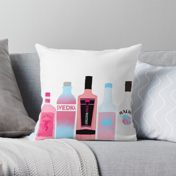Bouteilles d'alcool Coussin
