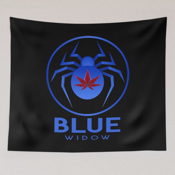 Item preview, Cannabis Strains Blue Widow Spider designed and sold by Coder-T.