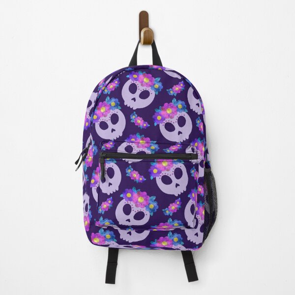 Item preview, Day of the Dead Sugar Skull Pattern dia de los muertos Halloween designed and sold by Draculaura2009.
