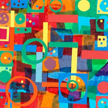 Artwork thumbnail, Shapes In Hues In Motion by Patrick Beamish