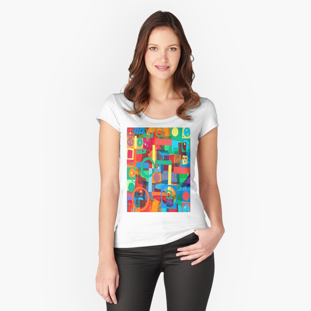 Item preview, Fitted Scoop T-Shirt designed and sold by TrickyBeamy28.