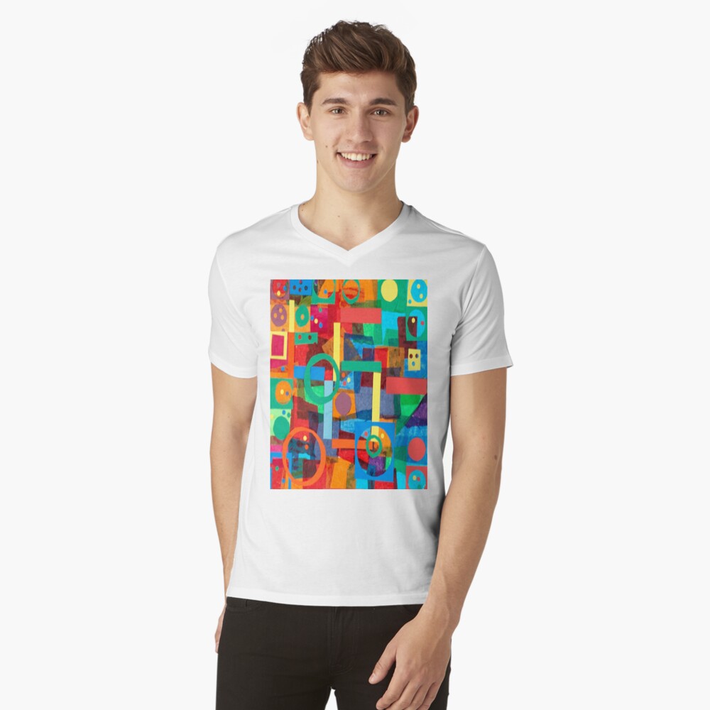 Item preview, V-Neck T-Shirt designed and sold by TrickyBeamy28.