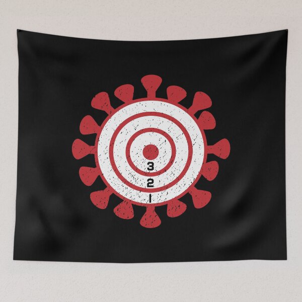 Item preview, Quarantine Birthday Party Target Board Halloween designed and sold by d247.