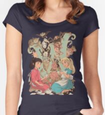 Camiseta entallada de cuello redondo Wonderlands