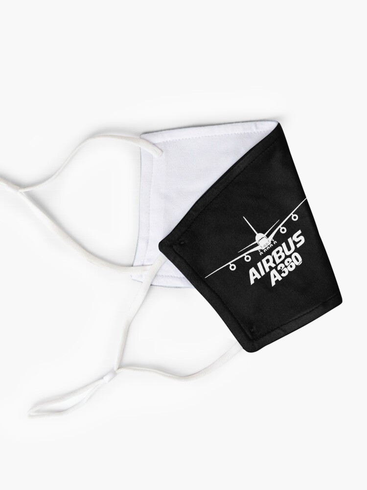Alternate view of Airbus A380 epaulettes Mask