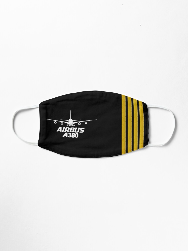 Alternate view of Airbus A380 epaulettes Mask
