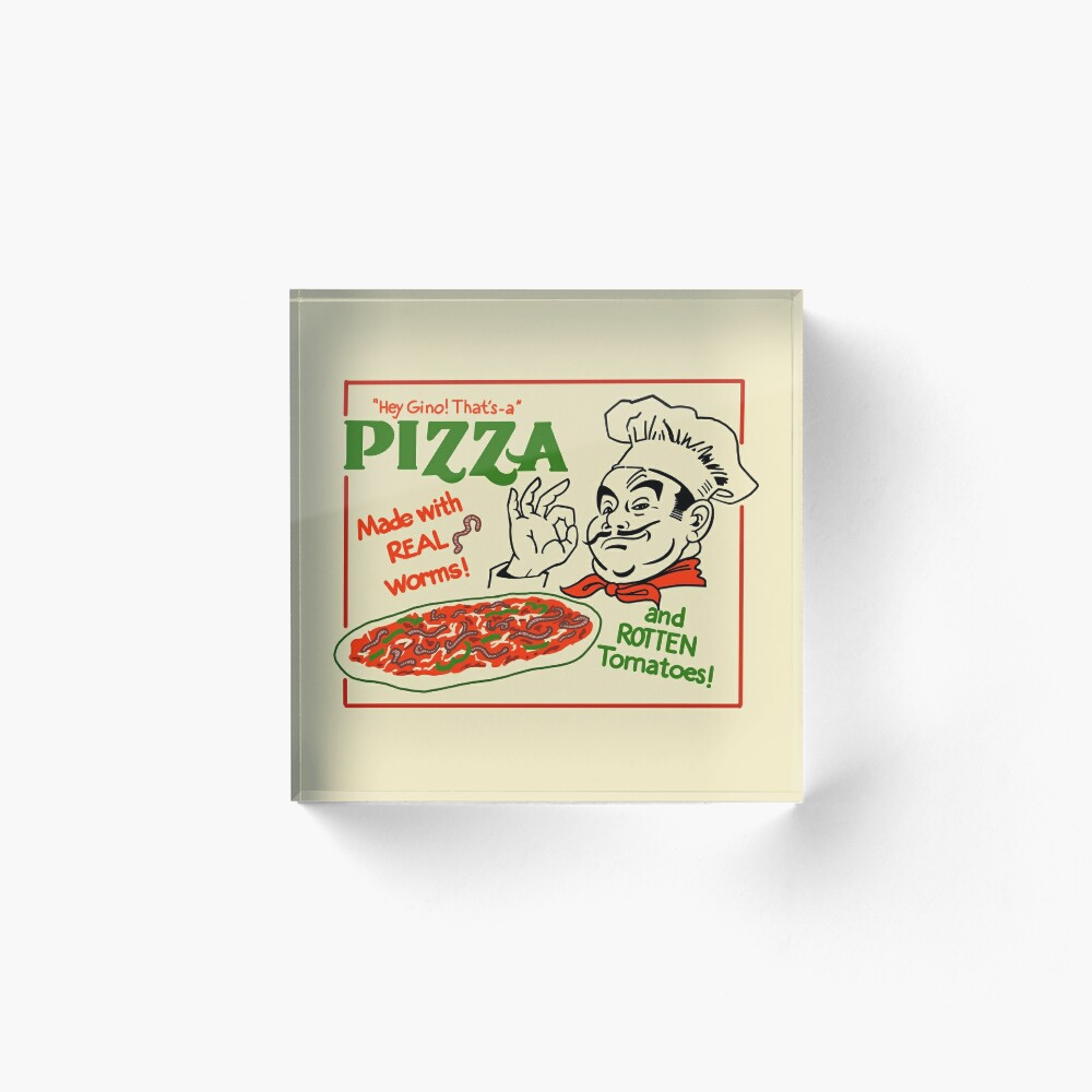 Tacky Vintage Pizza Box Art Print for Sale by F2GClothing