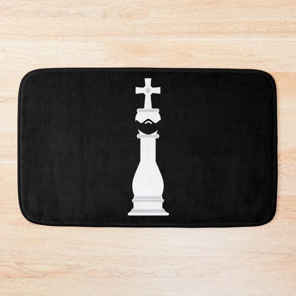 Item preview, King in Chess Wearing A Mask designed and sold by somebasic.