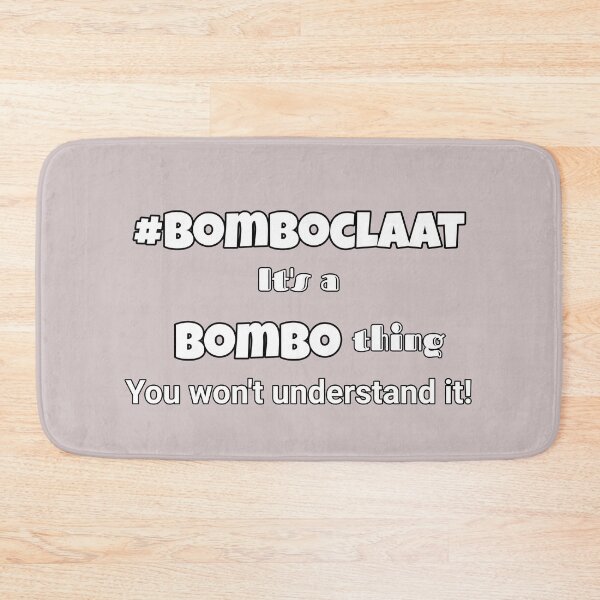 Item preview, bomboclaat funny designed and sold by Feline Rockstars.