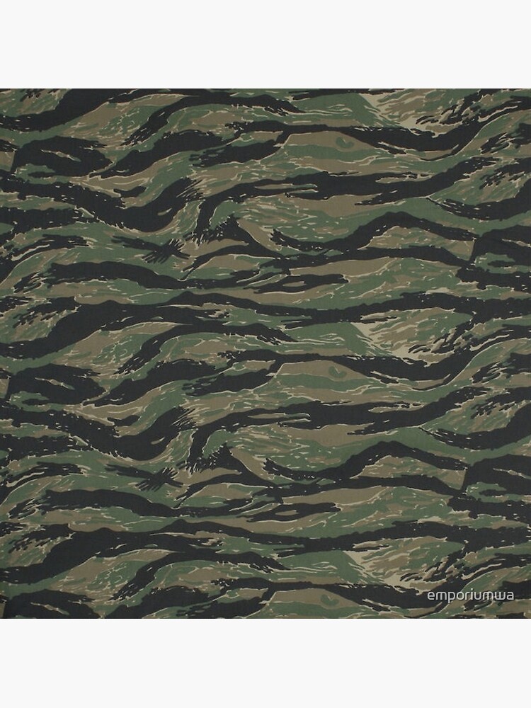 Tiger Stripes Camo Pattern Photographic Print for Sale by emporiumwa