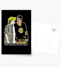 Happy Gilmore - "Where were you" Postcards
