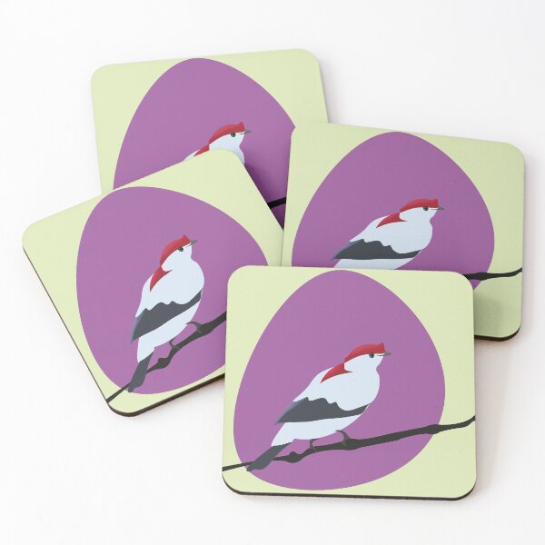 Item preview,  Bird - The Araripe Manakin -ENDANGERED - Purple designed and sold by avi-98.