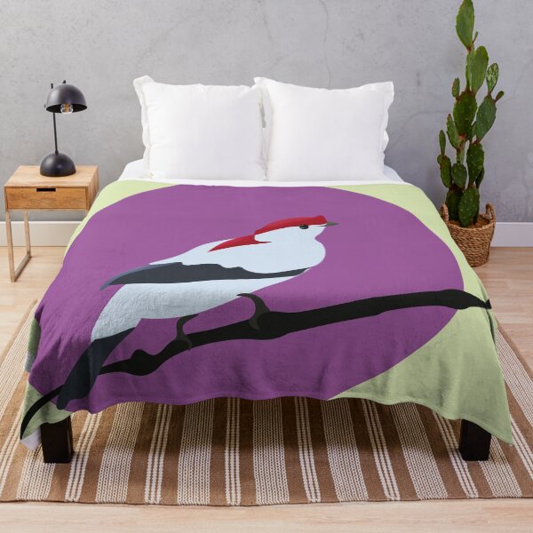 Item preview,  Bird - The Araripe Manakin -ENDANGERED - Purple designed and sold by avi-98.