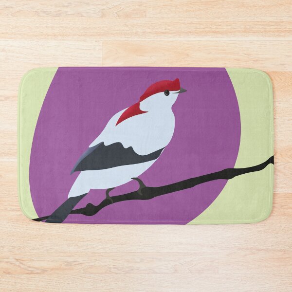Item preview,  Bird - The Araripe Manakin -ENDANGERED - Purple designed and sold by avi-98.