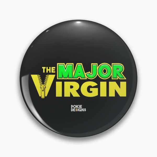Item preview, THE MAJOR VIRGIN Graphic Design - Pokie Designs designed and sold by pokiedesigns.