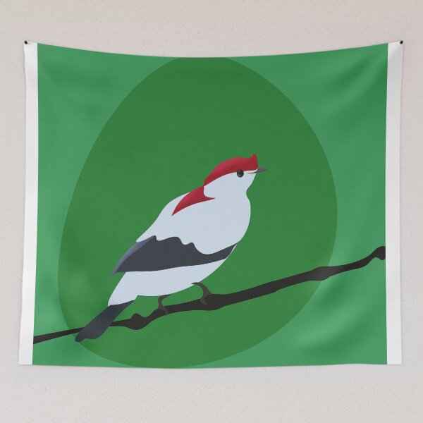 Item preview, Bird - The Araripe Manakin -ENDANGERED - Green designed and sold by avi-98.