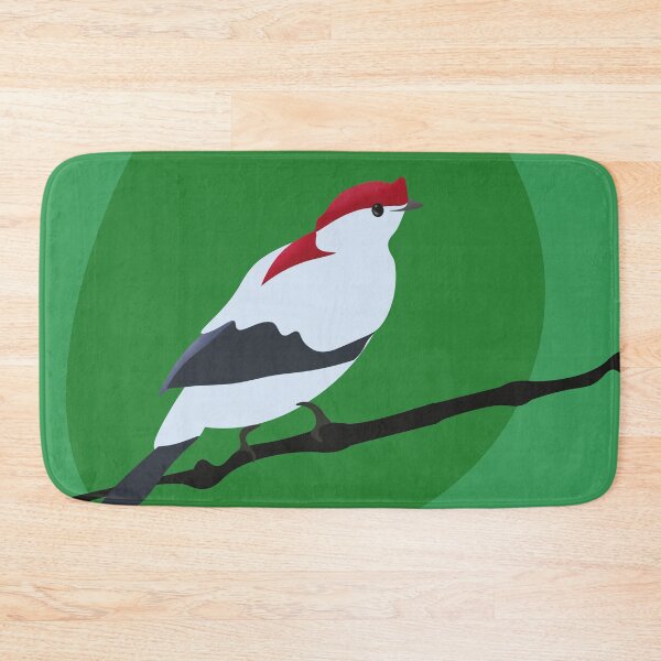 Item preview, Bird - The Araripe Manakin -ENDANGERED - Green designed and sold by avi-98.
