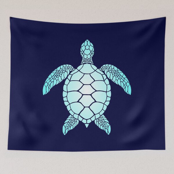 Item preview, Sea Turtle White-Teal designed and sold by Caden Darling Designs.