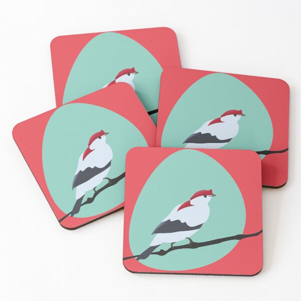 Item preview, Bird - The Araripe Manakin -ENDANGERED - Red designed and sold by avi-98.