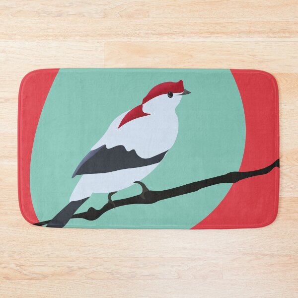 Item preview, Bird - The Araripe Manakin -ENDANGERED - Red designed and sold by avi-98.